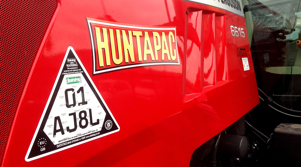 Huntpac Logo on Truck